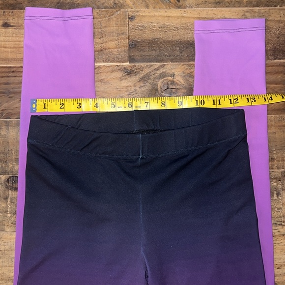 Purple Ombré Leggings - Picture 2 of 7